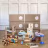 babybox, DearBaby leksakslådor, leksakslådor, leksakslådor, babyboxar, babyboxar, babypaket