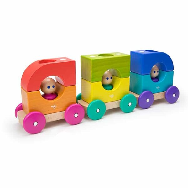Tegu-tåg. Magnetiska leksaker