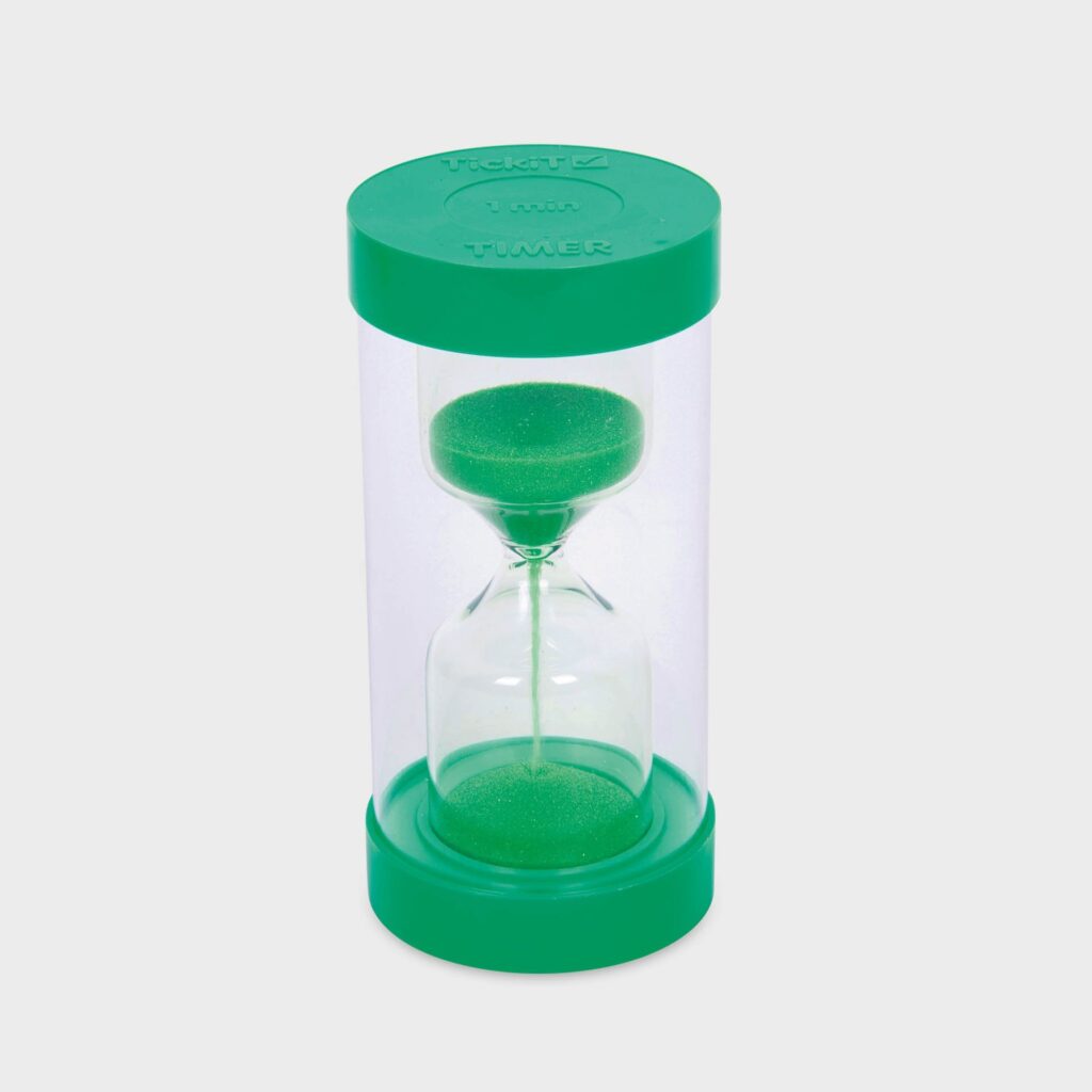tickit colourbright sand timer