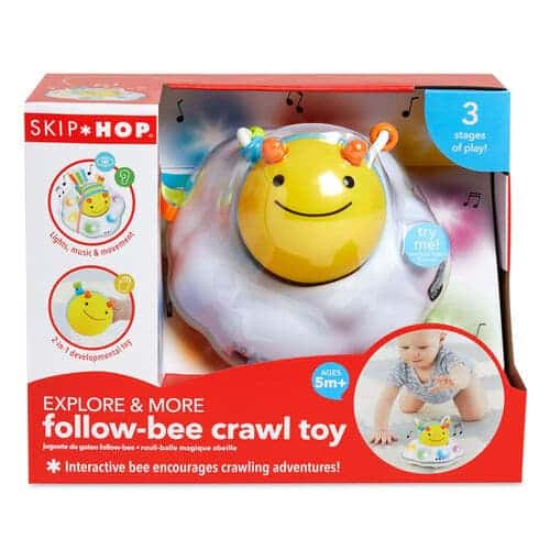 Follow-Bee Crawl Leksak - Hoppa Hop