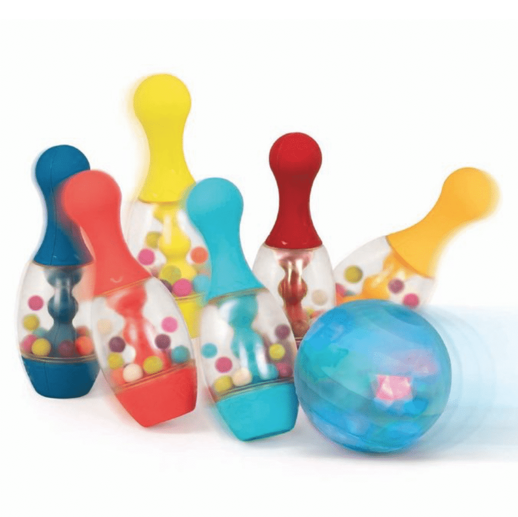 b leksaker bowling spel - Let's Glow bowling