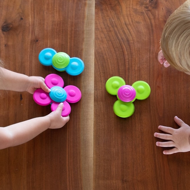 Baby fidget spinner whirly squigz fat brain toys