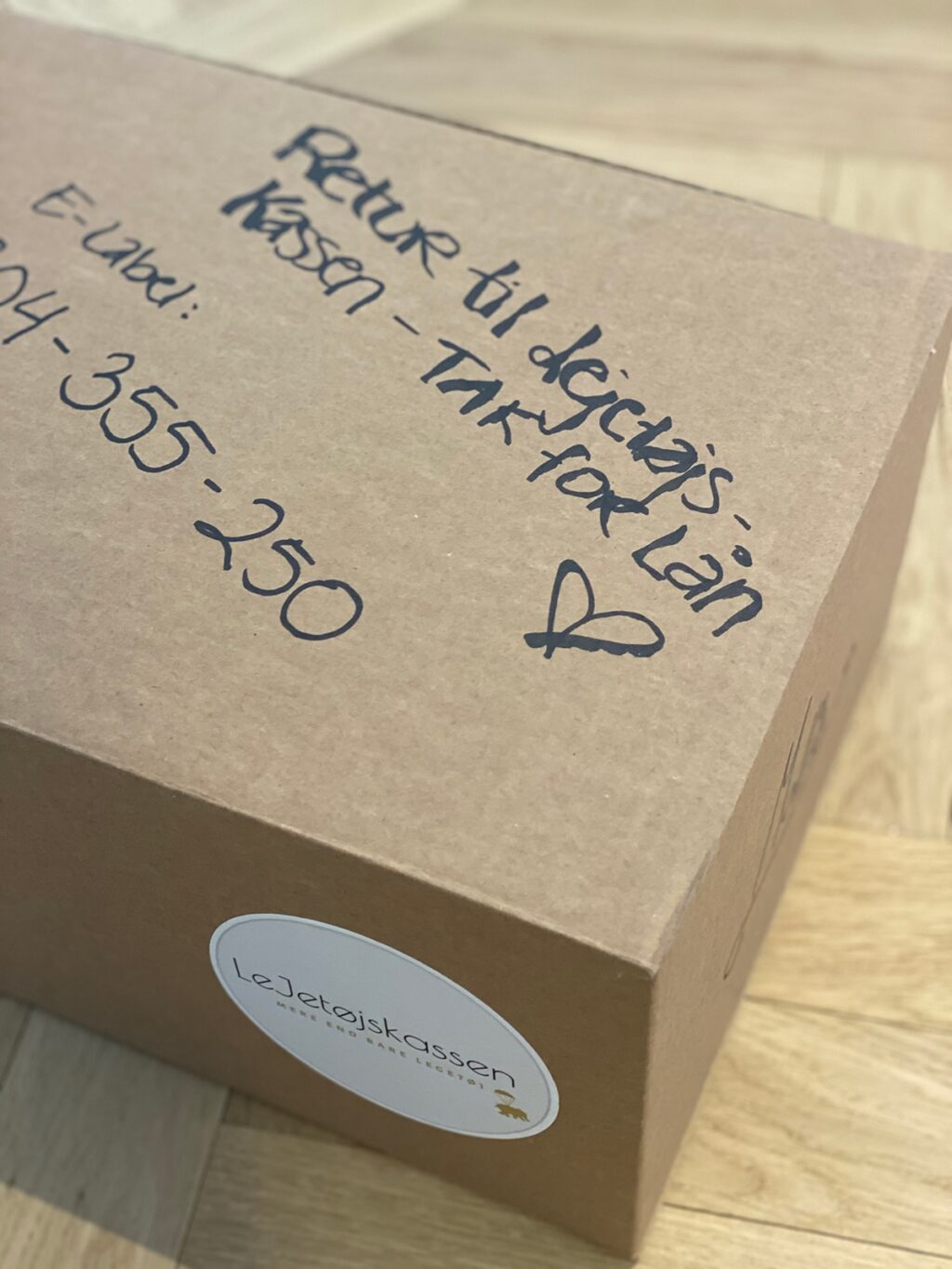 Box tack för lånet Koncept 1