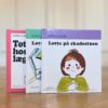 Totte Lotte böcker från förlaget Carlsen