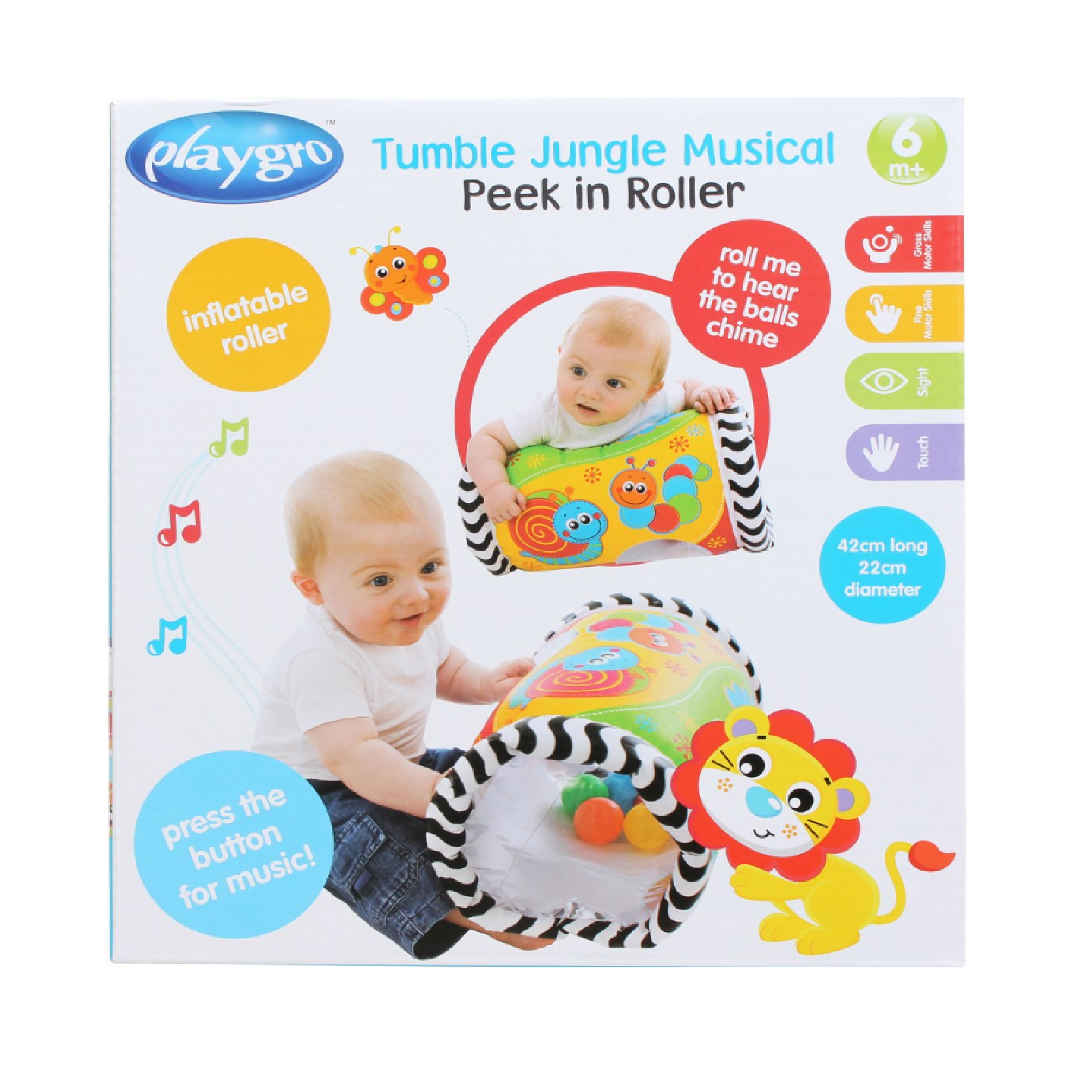 Tumble Jungle Musical Roller fra Playgro