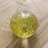 Sensoriska glitterbollar 1 st. - TickiT - Gul