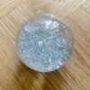 Sensoriska glitterkulor 1 st. - TickiT - Silver