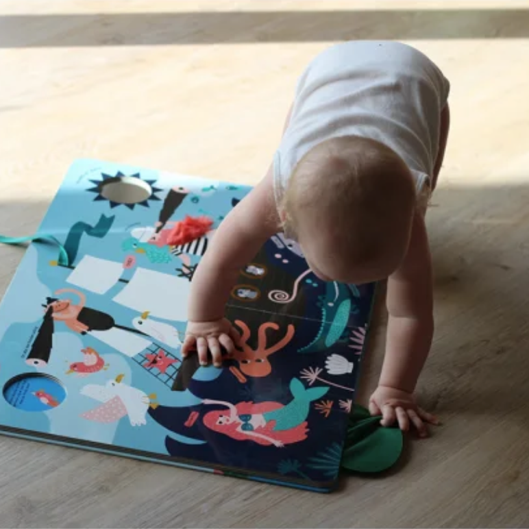Forlaget Room2Play – Min jättestora sinnesbok 2 – Djuren