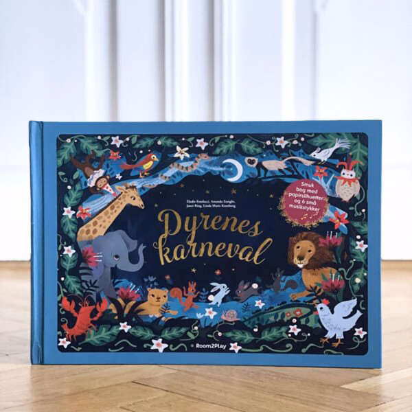 Djur Karneval Pop-Up Bok Klassisk musik för barn