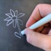 krita, vit, krita, vit