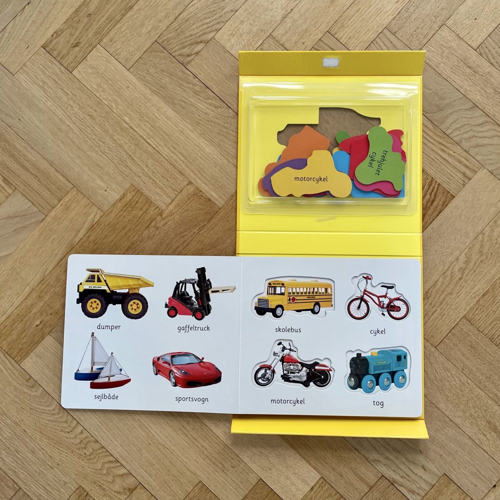 Aktivitetsboxarna ord och bilar