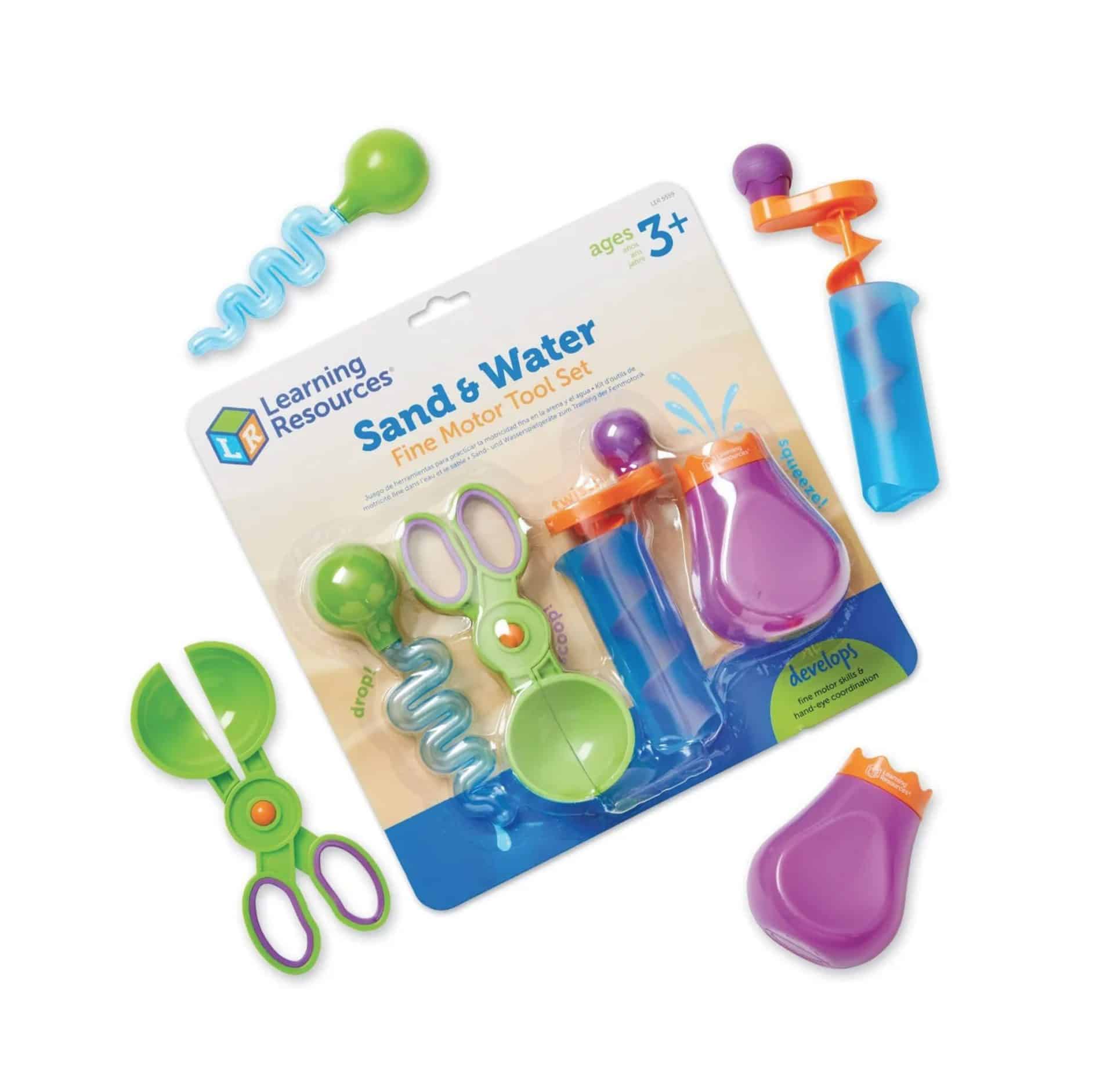 Sand & Water Fine Motor Tool Set Learning resources