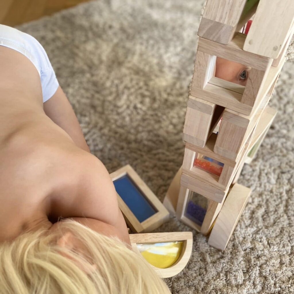 Sensorisk blockuppsättning.