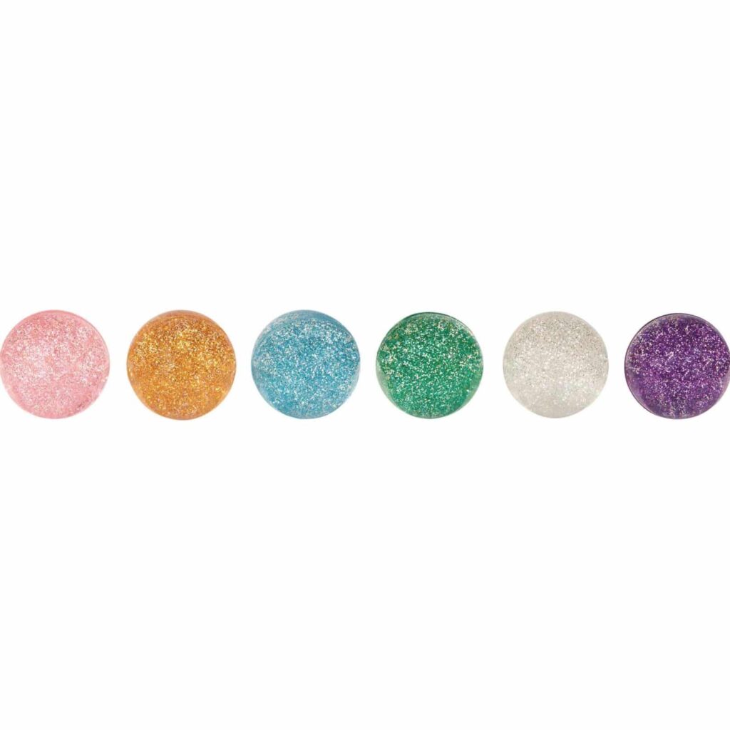 Hoppklass med glitter - Goki
