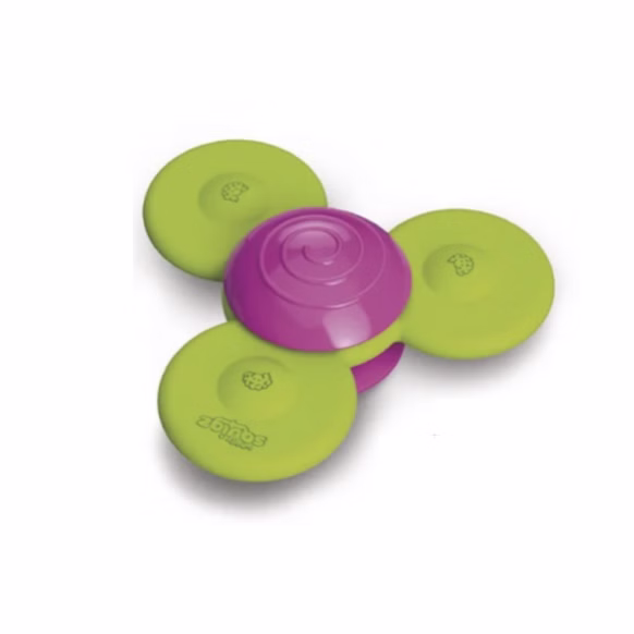 Fat Brain Toys Baby spinner - grøn