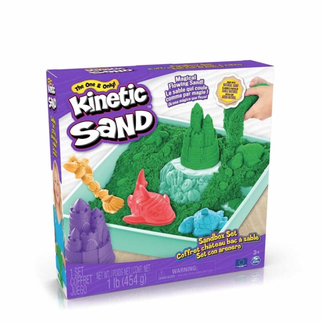 Kinetic Sand Sandbox Set - Green