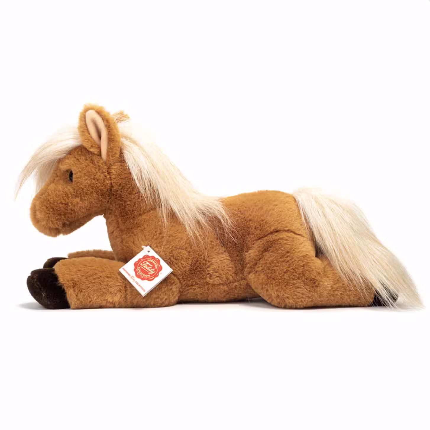 Teddy Hermann - Liggende hest 34 cm