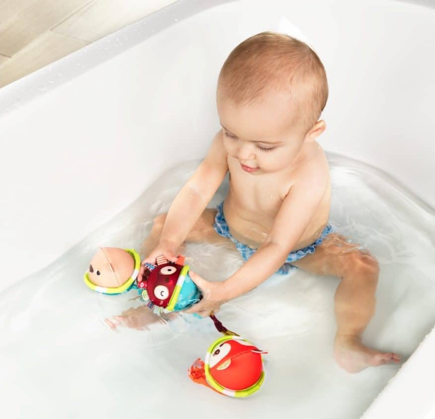 Badeaktivitetsbolde med sugekop Alice - Lilliputiens 83051
