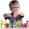 Squigz Starter set 22 st - Fat Brain sugkoppar