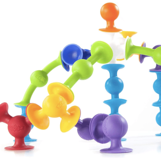 Squigz Starter set 22 st - Fat Brain sugkoppar