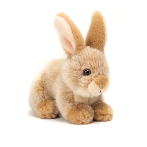 Teddy Hermann - Sittande kanin beige 18 cm