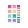 Connetix Pastel Square expansionspaket 40 delar