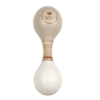 BAMBAM - Maracas skallra i presentask - Beige