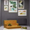 By KlipKlap KK Børnesofa Mustard m. Mustard 25050138