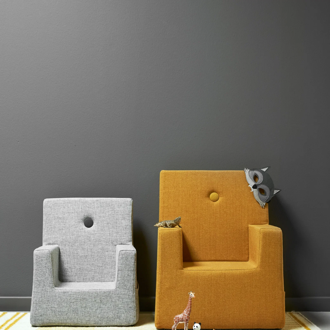 By KlipKlap KK Børnestol XL Mustard m. Mustard 25050126