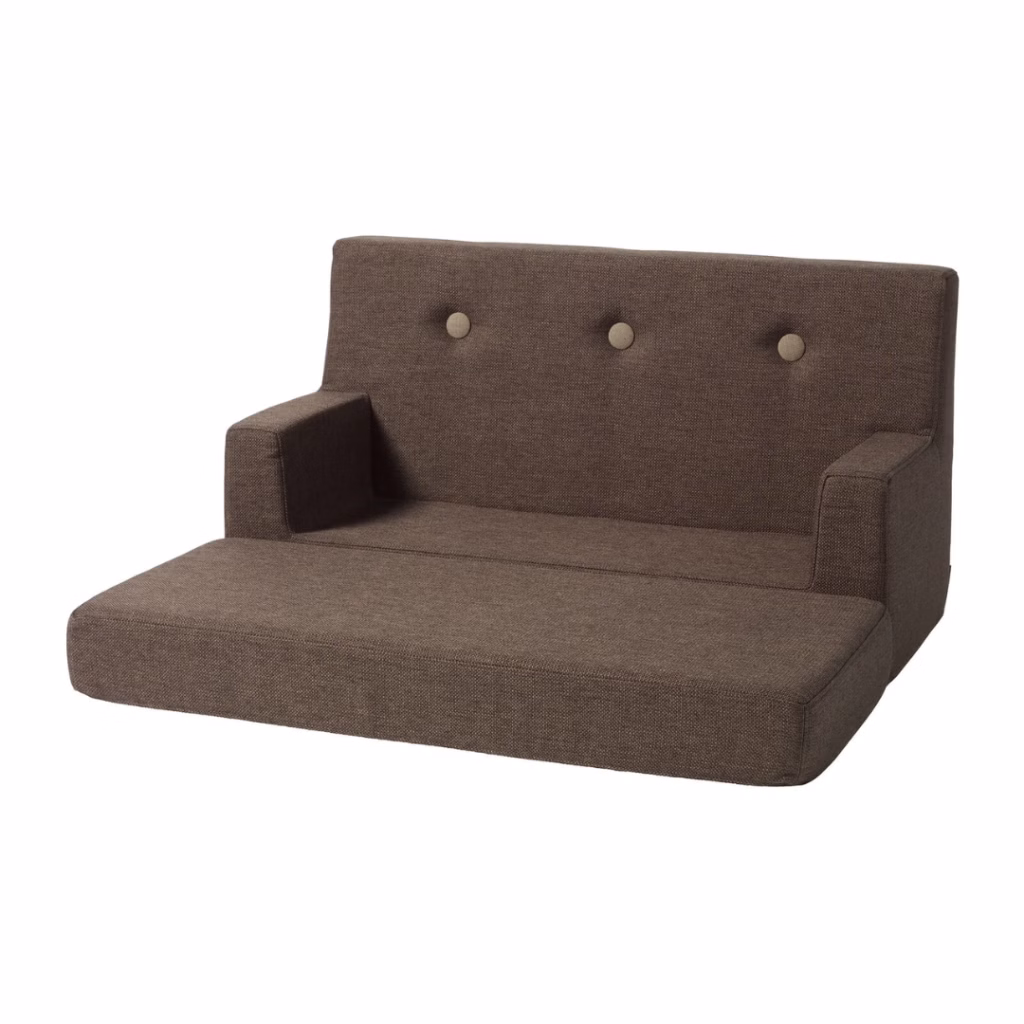 by KlipKlap Børnesofa Brun 100002254