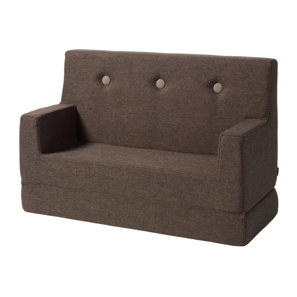 by KlipKlap Børnesofa Brun 100002254