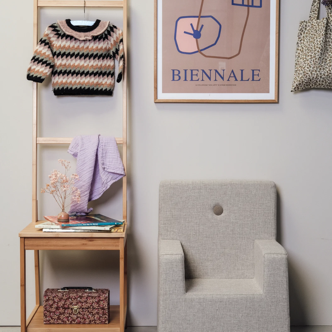by KlipKlap Børnestol XL Beige 100002244