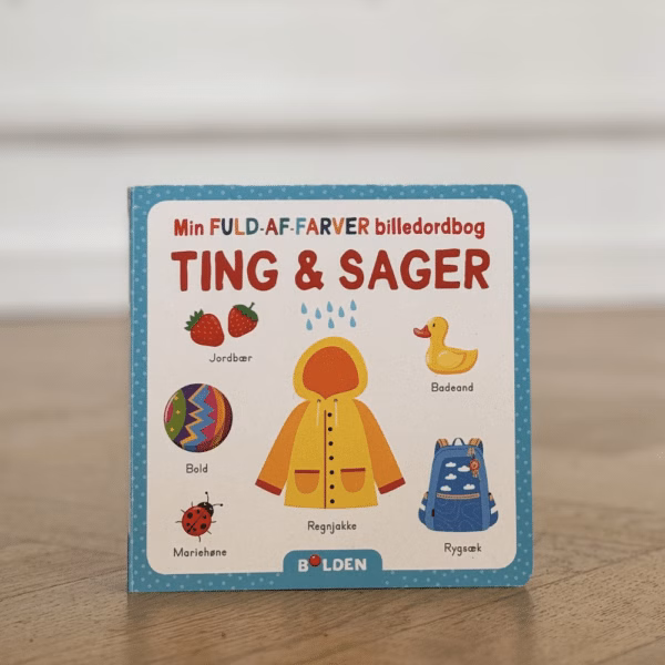 Min fuld-af-farver billedordbog ting billedbog ting