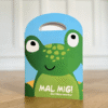 Måla mig! Frön med klistermärken målarbok