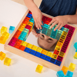 Gem Cube Spegelbricka tickit