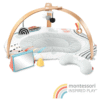 en babylekmatta med en spegel och leksaker- Discoverosity Babygym - Skip Hop