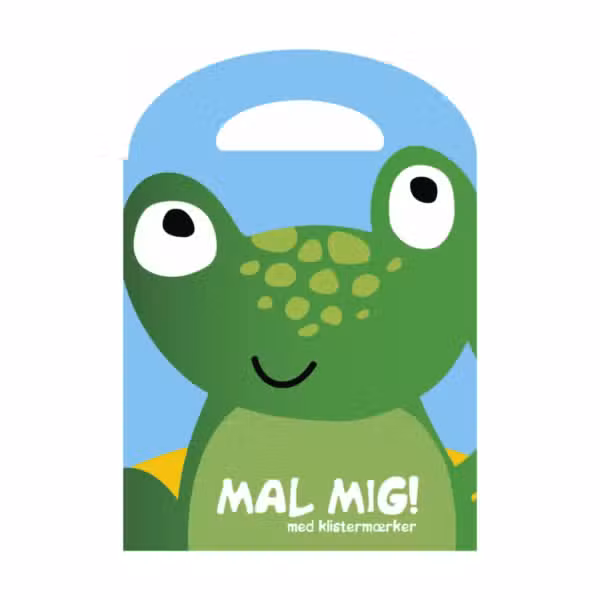 mal mig med klistermærker frø