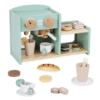 kaffemaskin barn EliNeli trälek kök café set låda rolllek 4