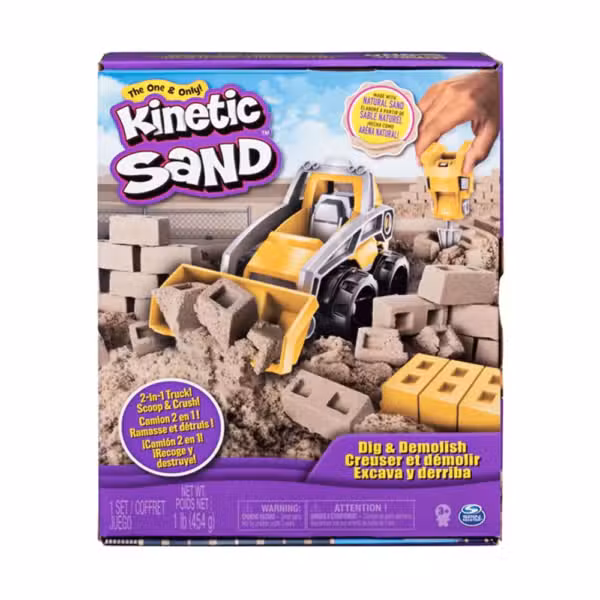 Kinetisk Sand Gräva och Demolish Magic Sand Kravko