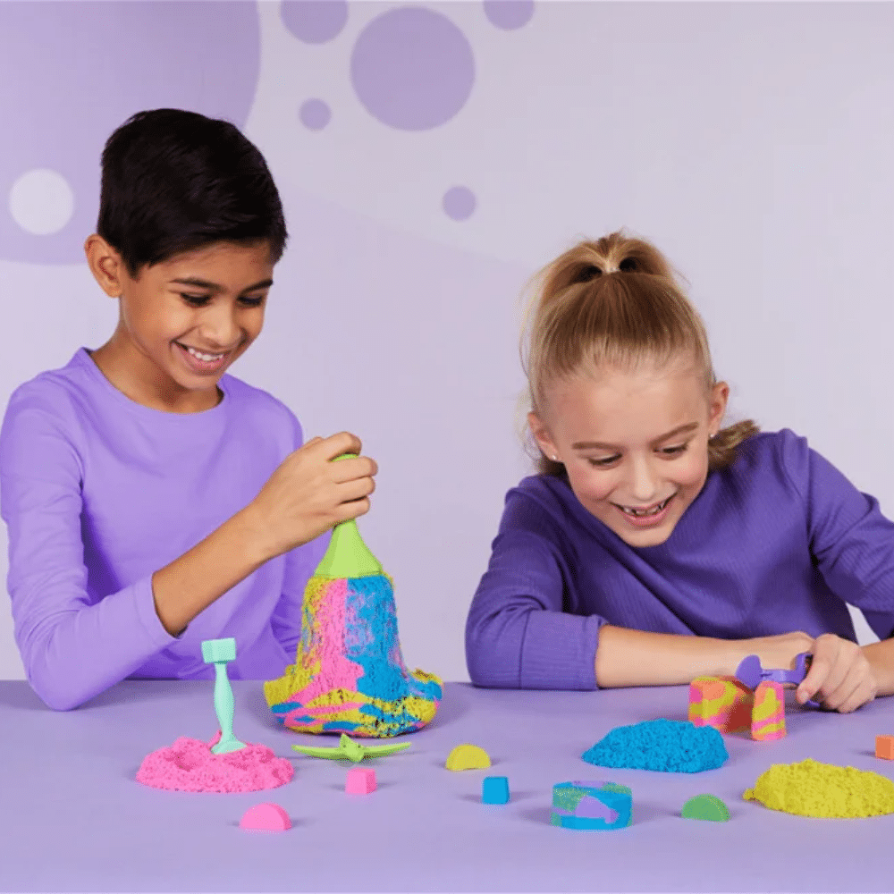 Kinetic Sand Squish n' Create magisk sand skovl forme