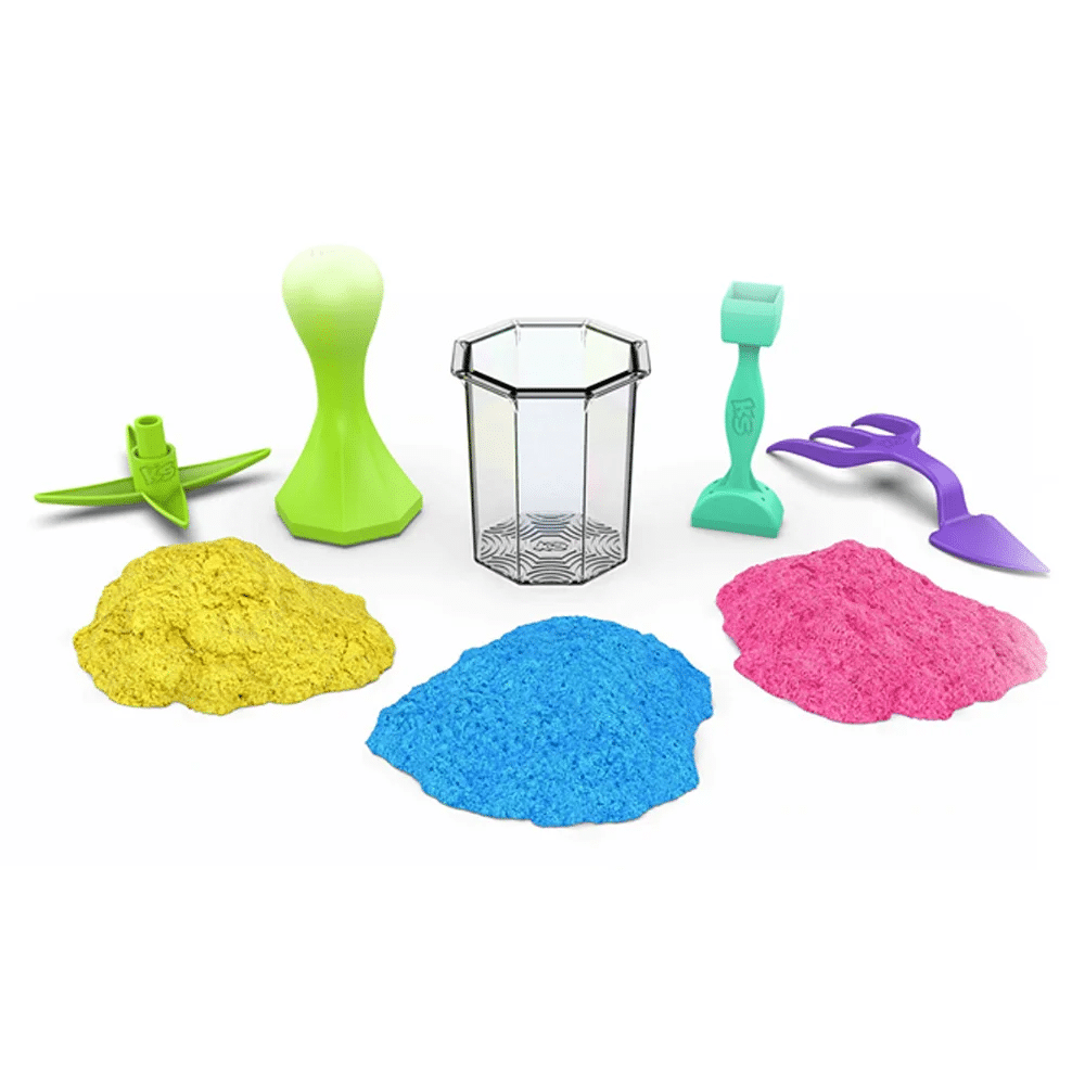 Kinetic Sand Squish n' Skapa Magic Sand Shovel Formar