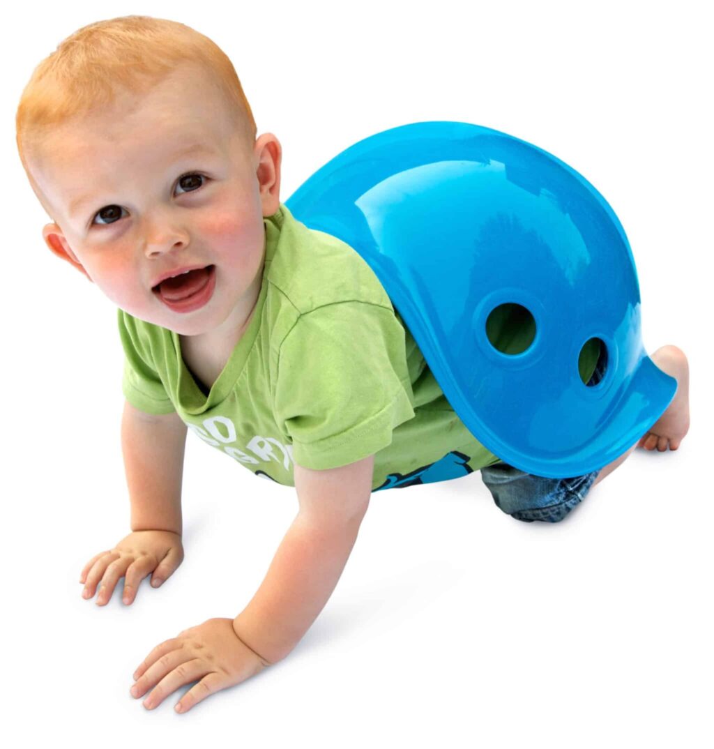 Motor Skills Bowl från Bilibo - Blå Bilibo Leksaksskal