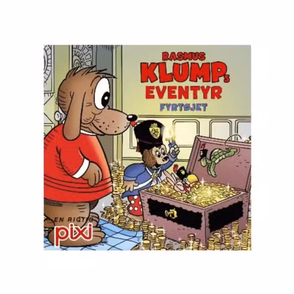rasmus klumps eventyr pixi bøger fyrtøjet