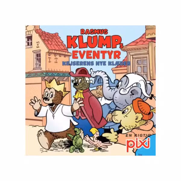rasmus klumps eventyr pixi bøger kejserens nye klæder