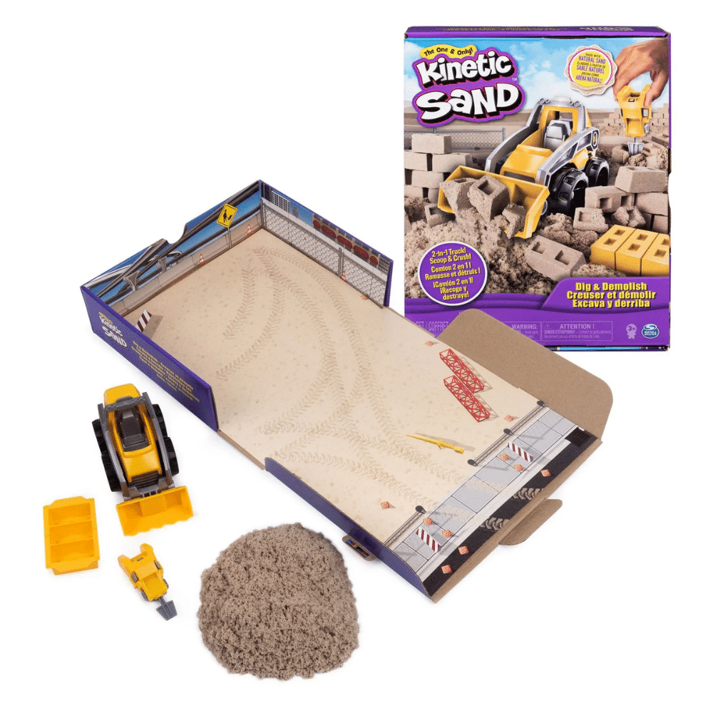Kinetisk Sand Gräva och Demolish Magic Sand Kravko