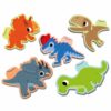 Auzou - Mina första klistermärken med dinosaurier