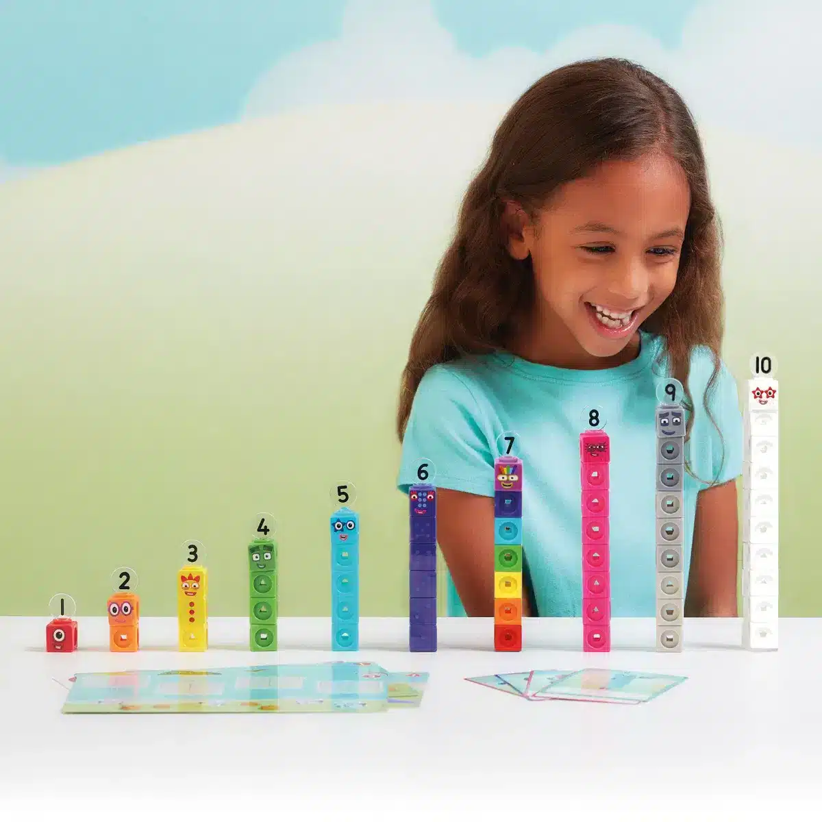 Numberblocks 1-10 MathLink Cubes, fra 3 år Learning Resources
