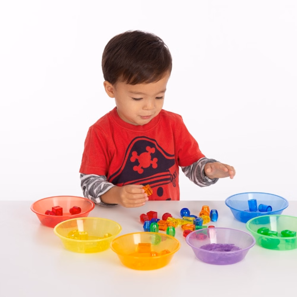 Sorteringsskaale translucent sorting bowls pk6 tickit1 73177