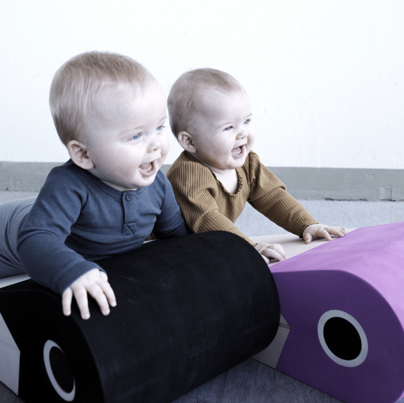 børn med units fuglen