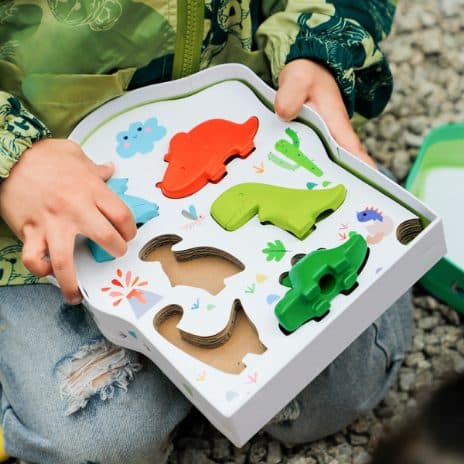 Mina första färger Dinosaurier Haku Yoka Kritor Kritor 5